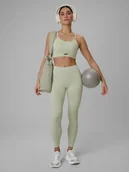 Legginsy - 4F Legginsy treningowe bezszwowe damskie - zielone M/L - miniaturka - grafika 1