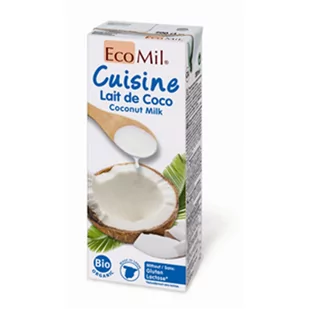 ECOMIL MLECZKO KOKOSOWE 200ML - ECOMIL 3525 - Zdrowa żywność - miniaturka - grafika 1