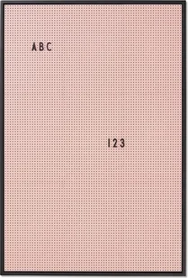 Tablica Design Letters A2 różowa - Tablice i flipcharty - miniaturka - grafika 1