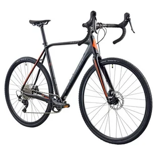 Rower gravel FONDRIEST Raptor 2.0 M23 28 cali męski Czarno-pomarańczowy - Rowery - miniaturka - grafika 1