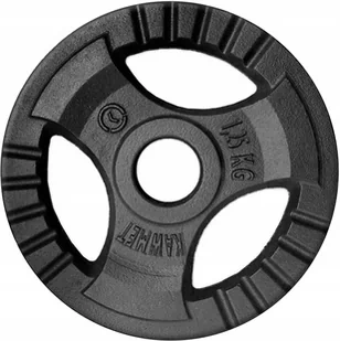 1,25 kg Talerz Obciążenie Żeliwne 28,5 mm Kawmet - Hantle i ciężarki - miniaturka - grafika 1