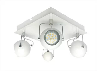 Candellux 98-25081 TONY PLAFON 4X3W LED GU10 BIAŁY - Akcesoria do oświetlenia - miniaturka - grafika 1