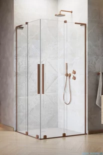 Radaway Furo SL Brushed Copper KDD kabina 120x120cm szczotkowana miedź 10305120-93-01L/10305120-93-01R - Kabiny prysznicowe Radaway Furo SL Brushed Copper KDD kabina 120x120cm szczotkowana miedź 10305120-93-01L/10305120-93-01R - Kabiny prysznicowe - miniaturka - grafika 1