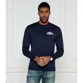 Koszulki męskie - Lacoste Longsleeve | Classic fit - miniaturka - grafika 1