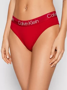 Majtki damskie - Calvin Klein Underwear Figi brazylijskie 000QF6718E Czerwony - grafika 1