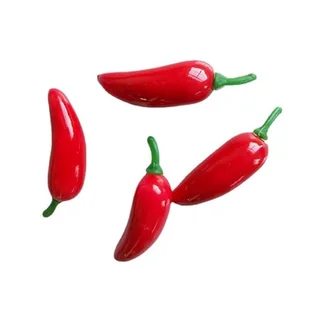 Generic 6S78 symulacja small pepper red yellow green 60 total, Acrylic - Sztuczne kwiaty - miniaturka - grafika 1