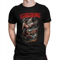 Koszulki męskie - Koszulka Męska SCORPIONS T-Shirt 20 WZORÓW L - miniaturka - grafika 1