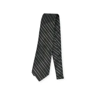 Krawaty i muchy męskie - Elegancki szary wąski krawat męski DKNY - miniaturka - grafika 1
