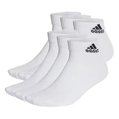 Rajstopy - adidas, Cushioned Sportswear Ankle Socks 6 Pairs, Rajstopy, Biały Czarny, Xxl, Wielbiciel Unisex - miniaturka - grafika 1