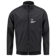 Kurtki męskie - HEAD RACE SOFTSHELL kurtka męska, czarna, rozmiar XXL - miniaturka - grafika 1