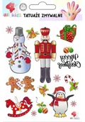 Pedagogika i dydaktyka - Tatuaże zmywalne dla dzieci Boże Narodzenie 1 - miniaturka - grafika 1