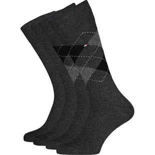 Skarpety bawełniane Tommy Hilfiger [100001495 201] 2PAK-39-42 - Skarpetki męskie - miniaturka - grafika 1
