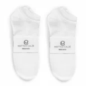 Skarpetki męskie - 10 Par Białe Skarpetki Stopki Bawełniane 35-38 - miniaturka - grafika 1