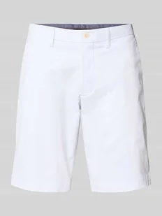 Szorty chinosy o kroju slim fit z mieszanki bawełny i elastanu - Spodenki męskie - miniaturka - grafika 1