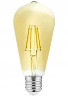 Żarówki LED - Żarówka dekoracyjna Led Filament Vintage ST64, E27,4W, 400lm, 3000K, Gtv - miniaturka - grafika 1