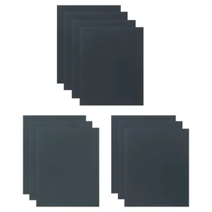 DEXTER Papier ścierny wodny P500 P800 P1000 230x280 mm 10 sztuk - Materiały ścierne - miniaturka - grafika 1