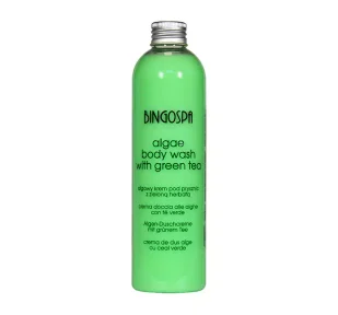BingoSpa Algae Green Tea energizujący żel pod prysznic 300 ml - Kosmetyki do kąpieli - miniaturka - grafika 1