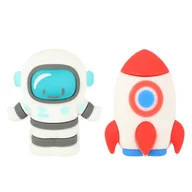 Temperówki - Temperówka szkolna dla dzieci Strigo Kosmos w 2 wzorach - miniaturka - grafika 1