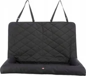 Pozostałe akcesoria dla psów - Trixie Trixie Car seat cushion, double, 95 × 10 × 50 cm, black - miniaturka - grafika 1