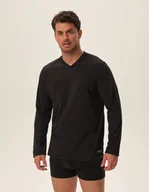 Koszulki męskie - Henderson Podkoszulek 42259-99X Czarny XL - miniaturka - grafika 1