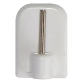 Karnisze - Zazdrostka haczyk samoprzylepny 4szt. biały - miniaturka - grafika 1