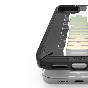 RINGKE Fusion X Design etui pancerny pokrowiec z ramką iPhone 12 mini czarny (Routine) (XDAP0020) XDAP0020 - Etui i futerały do telefonów - miniaturka - grafika 4