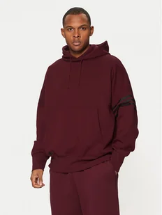adidas Bluza Neuclassics JC9936 Bordowy Oversize - Bluzy męskie - miniaturka - grafika 1