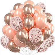 Wesele i ślub - Balony Zestaw 30Szt Urodziny Konfetti Ślub Wesele - miniaturka - grafika 1