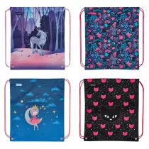Worek szkolny Girls mix - HERLITZ - Worki na buty - miniaturka - grafika 1