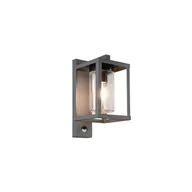 Lampy ogrodowe - Kinkiet zewnętrzny z czujnikiem ruchu LUNGA 212069142 Trio - miniaturka - grafika 1