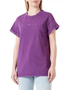 Koszulki i topy damskie - Replay Koszulka damska W3588E, 075 fioletowa, XL - grafika 1