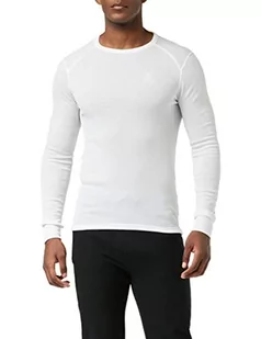 Odlo Męska koszulka z długim rękawem Bl Top Crew Neck L/S Active Warm Eco - Koszulki męskie - miniaturka - grafika 1