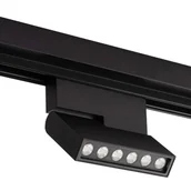 Lampy pozostałe - Reflektorowa lampa Komatsu Dot Move 6570 Shilo LED 12W 4000K do szynoprzewodu czarna - miniaturka - grafika 1