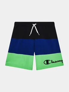 Champion Szorty kąpielowe 306395 Czarny Regular Fit - Spodenki damskie - miniaturka - grafika 1