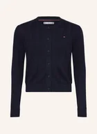Swetry damskie - Tommy Hilfiger Kardigan blau - miniaturka - grafika 1