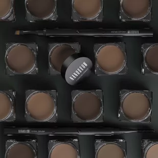 Nanobrow Eyebrow Pomade Dark Brown - Akcesoria i kosmetyki do stylizacji brwi - miniaturka - grafika 4