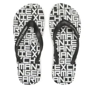 Klapki i japonki męskie - Japonki Armani Exchange XUQ002 XV676 N814 Czarny - miniaturka - grafika 1