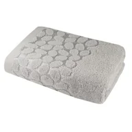 Ręczniki - Ręcznik łazienkowy Gobi 90 x 50 Srebrny Bawełna TEXPOL - miniaturka - grafika 1