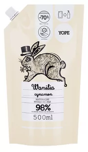 Yope Uzupełniacz Mydło Naturalne W Płynie Yope Wanilia Cynamon 500 ml (Refill) YOPEWANILIACYNAMONDOY - Mydła - miniaturka - grafika 3
