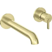 Baterie wannowe i prysznicowe - Bateria umywalkowa DEANTE Silia BQS R54L Złoty - miniaturka - grafika 1