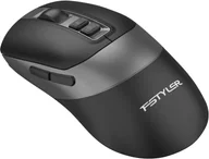 Myszki - A4tech FB50CS Plus FStyler, bezprzewodowa cicha biurowa mysz, BT+2,4GHz, czarny - miniaturka - grafika 1