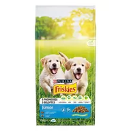 Sucha karma dla psów - Purina Friskies Purina Junior, Kurczak i warzywa - 2 x 10 kg - miniaturka - grafika 1