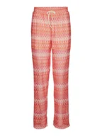 Spodnie damskie - Vero Moda Spodnie "Dicte" w kolorze jasnoróżowo-czerwonym - miniaturka - grafika 1