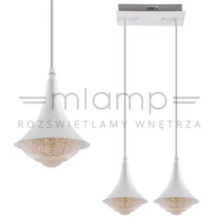 Venti LED Żyrandol 2xLED/9W/230V biały - Lampy sufitowe - miniaturka - grafika 1
