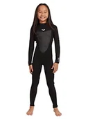 Stroje kąpielowe - Roxy Dziewczęcy kostium kąpielowy 3/2 mm Prologue - Back Zip Wetsuit for Girls 8-16, czarny, 10G - miniaturka - grafika 1