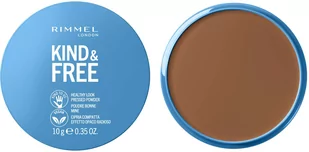 Rimmel Kind &Free pressed powder - puder do twarzy 50 Deep - Pudry do twarzy - miniaturka - grafika 1