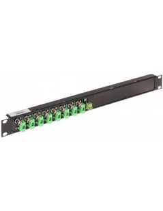 Panel Rack Bnc + DC Ahd Hd-cvi Hd-tvi Cvbs 8 Kanał - Narzędzia sieciowe - miniaturka - grafika 1