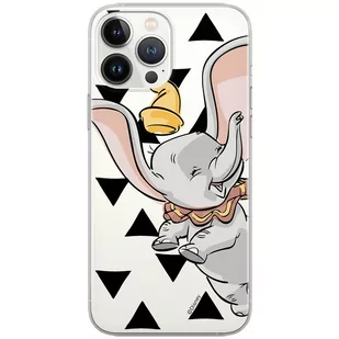 Etui Disney dedykowane do Iphone 12 PRO MAX, wzór: Dumbo 001 Etui częściowo przeźroczyste, oryginalne i oficjalnie licencjonowane - Etui i futerały do telefonów - miniaturka - grafika 1