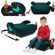 Foteliki samochodowe - FOTELIK SAMOCHODOWY PODKŁADKA SIEDZISKO TRAVELLER KK PIKOWANY ISOFIX R129 ZIELONO ZIELONY 0-4-18 - miniaturka - grafika 1