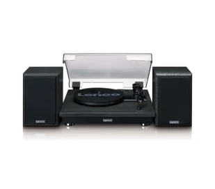 Lenco LS-100BK Czarny - Gramofony - miniaturka - grafika 1